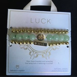 Luck Aventurine Beaded Stretch Bracelet